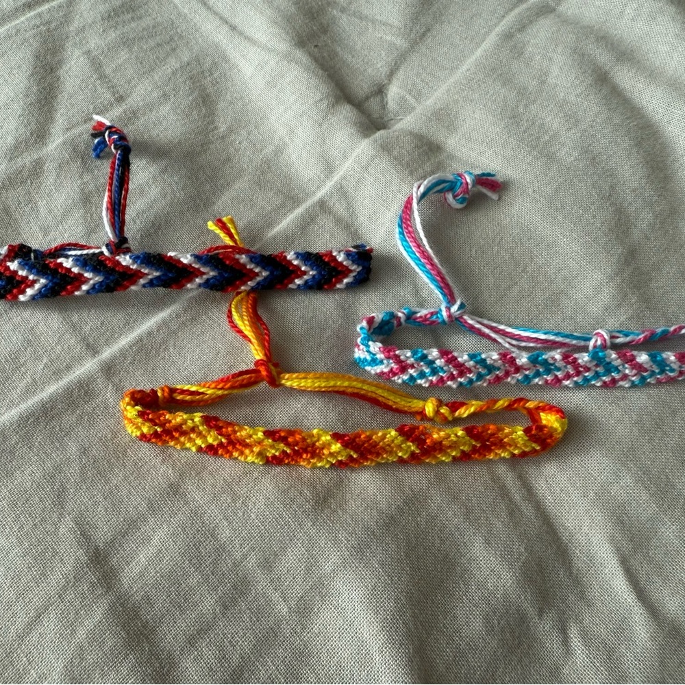 CUSTOM Chevron Friendship Bracelet